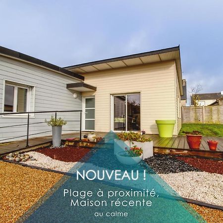 Appartement Maison Koant Ker - proche plage Trégana, cadre agréable et reposant, sympathique maison au calme avec petite vue mer à Locmaria-Plouzane Extérieur photo