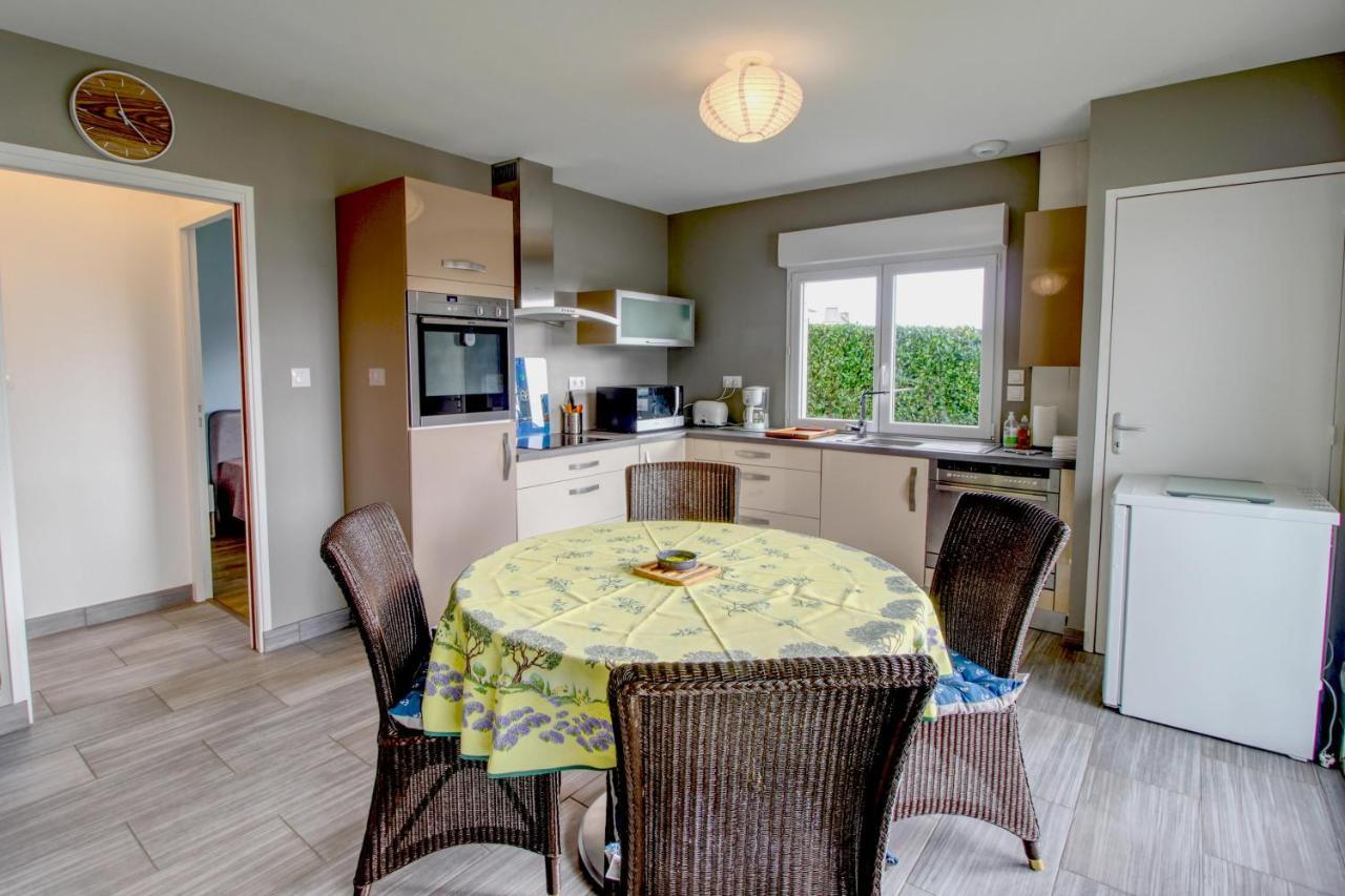 Appartement Maison Koant Ker - proche plage Trégana, cadre agréable et reposant, sympathique maison au calme avec petite vue mer à Locmaria-Plouzane Extérieur photo